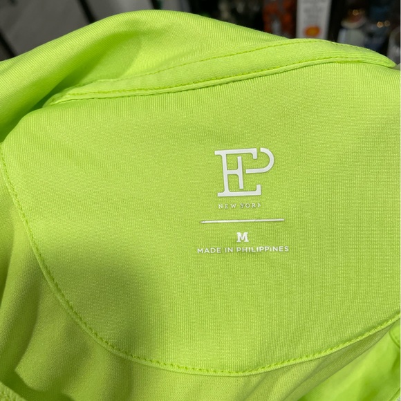 Neon Green, Quarter zip, golf shirt - Picture 2 of 2